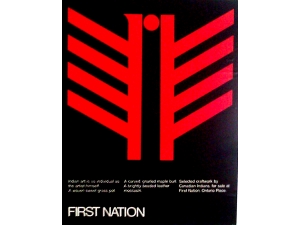 The Best International Posters. Geneva EU / Ontario Dept of lndian Affairs. First Nation, Poster Design. Ontario Place 