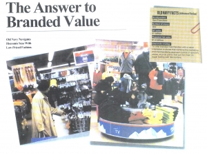 Old Navy, Branded Value Retailer. Concept Updates 