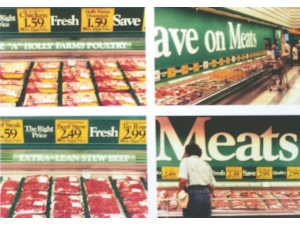 Supermarket, Self Service Meats, Quality & Price