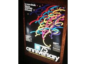 General Motors. Local Celebration Poster