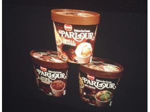 7 Flavors. Deluxe Premium Brand Ice Cream