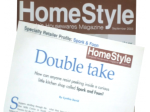 HomeStyle Magazine. Featuring Spork & Foon 