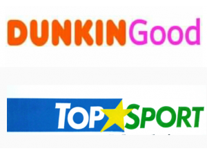Dunkin Donuts "DunKINGood Logo Update" TopSport Retail Branding
