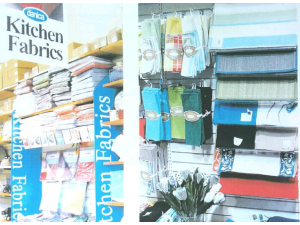 Kitchen Fabrics, Cook Books, Cooking Info